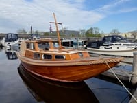 De Jong Motorvlet 1971 – Teakhouten sloep met boothuis - Foto 1