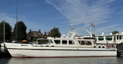 Schlieker Spiegelkotter 19.50 VS 1965 – ruime liveaboard met ligplaats