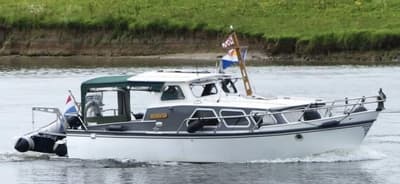Beja Kruiser Silverbird 8.45 1973 – lage doorvaarthoogte 2,40m