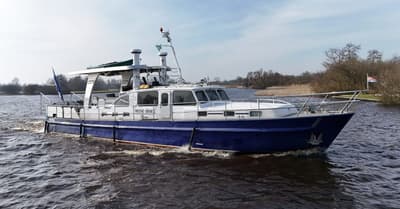 Ex-Patrouille 18.00 VS 1972 – Snelle aluminium patrouilleboot