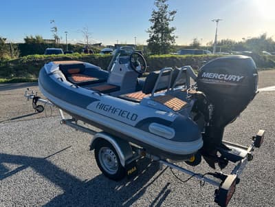 Highfield CL340 2021 – luxe RIB met aluminium romp