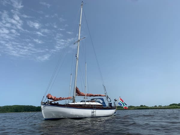Zweedse Spitsgatter 9.50 1949 – Klassiek houten zeilyacht
