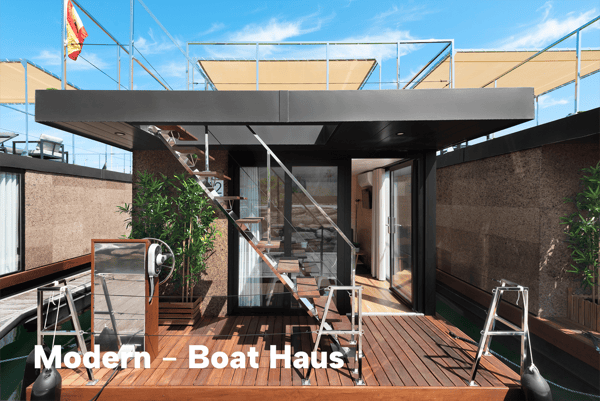 Boat Haus Mediterranean 8X4 2023 – Houseboat met rendement