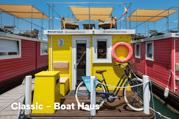 Boat Haus Mediterranean 8x3 Classic 2019 – woonboot met rendement