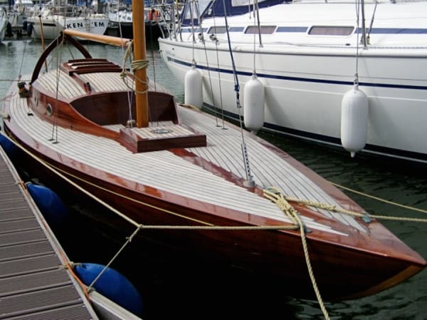 Draak 870 1938 – herbouwd 2005, ligging Lemmer