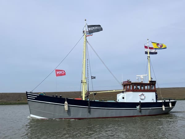 Ex Viskotter 16.00 1949 – Klassieke Stalen Kotter Harlingen