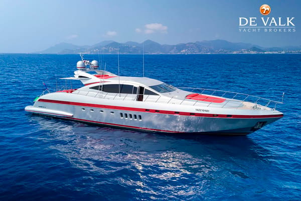 Mangusta 92 2007 – jet-drive & 36 kn topsnelheid