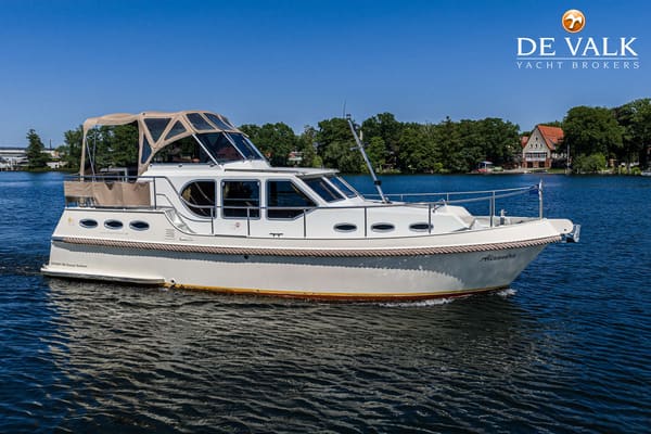 Gruno 36 Classic 2015 – Stalen kruiser met 12 ton waterverplaatsing