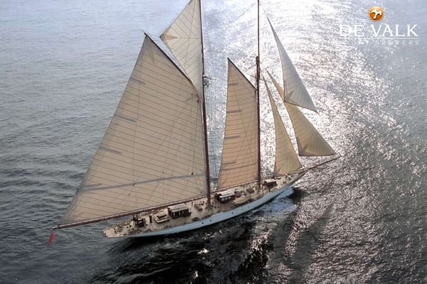 Schoener Klassieke Gaffel 1905 – Transpac Winnaar met Erfgoed