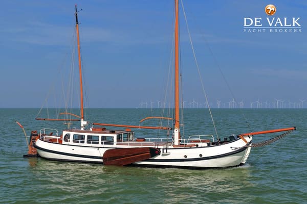 Tjalk Koopmans Welvaren 1905 – Steel Classic with Hoek Interior