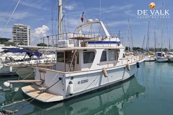 CHB Blue Ocean Europa 49 1981 – Taiwanese Trawler Yacht