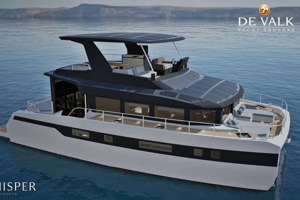 Whisper 50 2026 – Zonne-Elektrische Catamaran