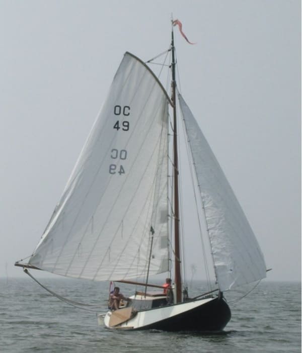 Hoogaars 8.70 1938 – stalen hoogaars met eiken zwaarden