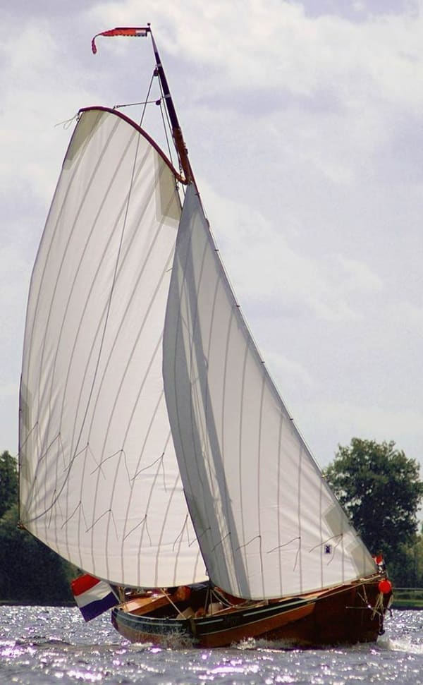 Van Der Meulen Schouw 700 1970 – gerestaureerde zeilschouw
