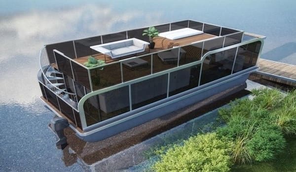 Houseboat HB 35 2026 – aluminium catamaran met ISMA-systeem