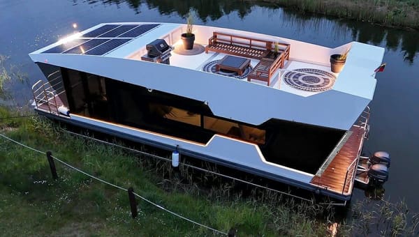 Nordic Season NS 43 EVO 37 – nieuwbouw houseboat met dakterras