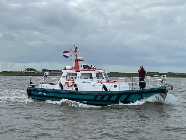 Nelson Halmatic Pilot 40 FT 1974 – Ex-loodsvaartuig voor groot water