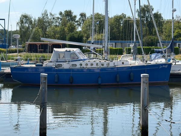 Dick Zaal 41 Centre Cockpit 2014 – Woodcore epoxy vertrekkersschip