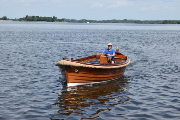 Breedendam 690 Spitsgat Sloep 1993 – Klassieke houten sloep
