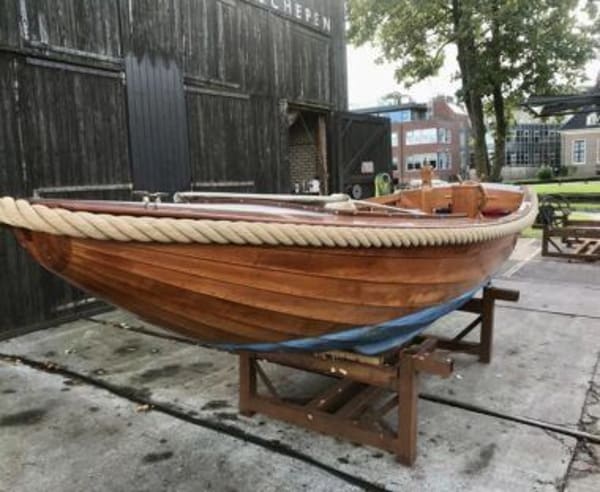 De Jong Vlet 6.20 (1985) – authentiek teakhout