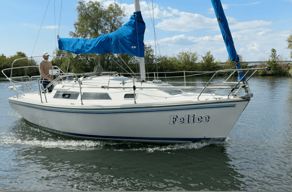 Catalina 270 1994 – Vleugelkiel zeiljacht voor ondiep varen