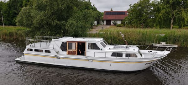 Molenkruiser 13.00 AK Cabrio 1983 – lage doorvaarthoogte 2,25m