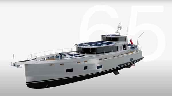Arksen 65 2025 – aluminium expeditiejacht met 3.700 nm bereik
