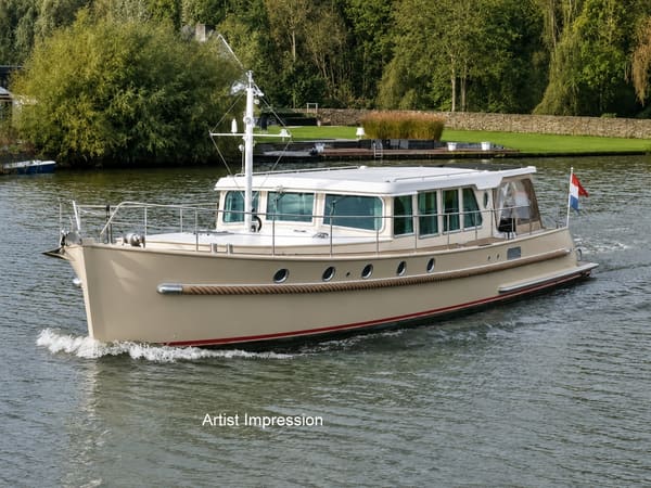 Serious Yachts Gently 45 Low Bridge 2013 – doorvaarhoogte 2,30 m