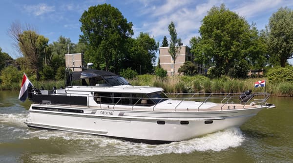 Valkkruiser Super Falcon 45 Cabrio 1992 – Zeewaardig met 3 hutten