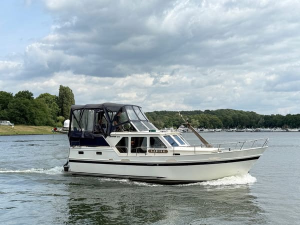 Linssen 32 SL 1987 – zeewaardig cabrio-motorjacht