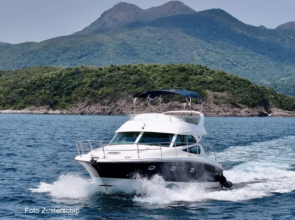 Jeanneau Prestige 42 Flybridge 2007 – Dubbel Cummins & ruim salon