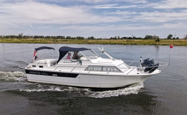 Marco 860 AK 1988 – lage doorvaart, recent motorblok