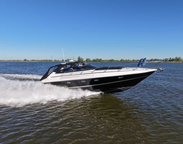 Sunseeker Camargue 47 1997 – krachtige cabrio open kuip