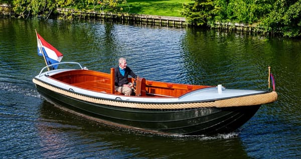 Langenberg Borndiep Vlet 1989 – staal, teak, 600 motoruren