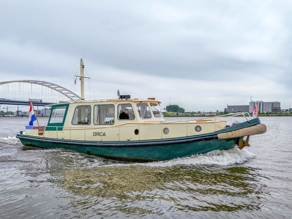 Damen vlet 12.20 1964 – Stalen klassieker met mahonie