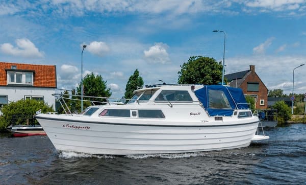 Saga 27 Hardtop 1996 – Complete weekender met grote stahoogte