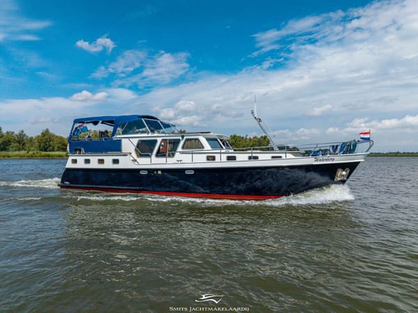 Babro Classic 13.40 AK 2003 – stalen kajuitboot met 2 hutten