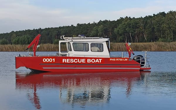 Fire And Rescue Boat PHS-R750 2025 – Professioneel reddingsvaartuig
