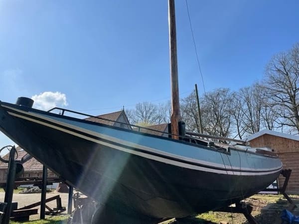 Friese Snik Platbodem 14.00 1906 – Historische trekschuyt