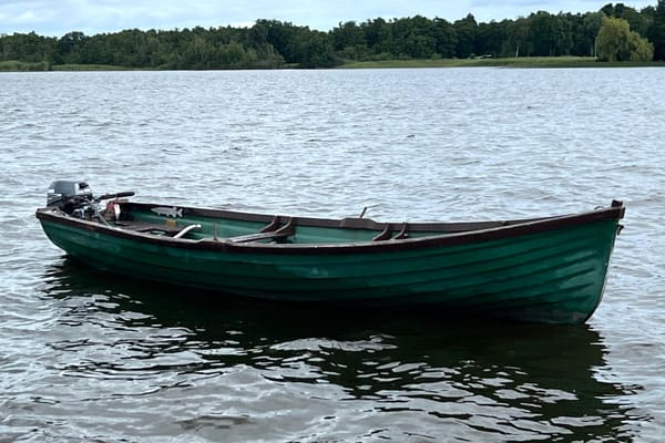 Sloep Visboot Overnaads 550 1990 – Polyester met Yamaha 9.9 pk