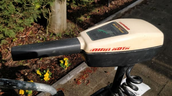 Minn Kota Turbo 665mx 2010 – 36 Lbs elektromotor met voetpedaal