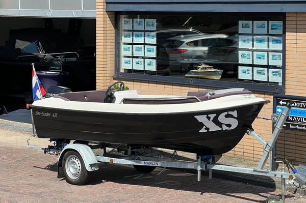 Seafinder 435 2016 – compact en zuinig met Tohatsu 9.8pk