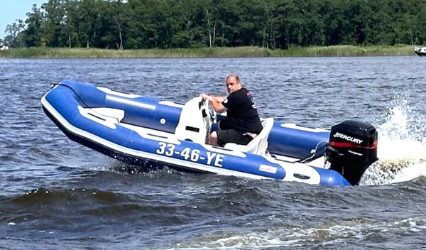 Avon Adventure 450 RIB 2000 – vaarklaar met 50 pk Mercury