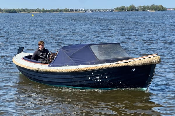 Arie Wiegmans AW 21 Sloep 1998 – dagtocht-sloep Loosdrecht