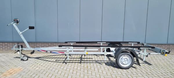 Kicktrailer KT750p 2026 – Ongeremde platbodem trailer 750kg