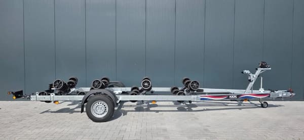 Kicktrailer KT1500 XL 2026 – Geremde multiroller LED-trailer