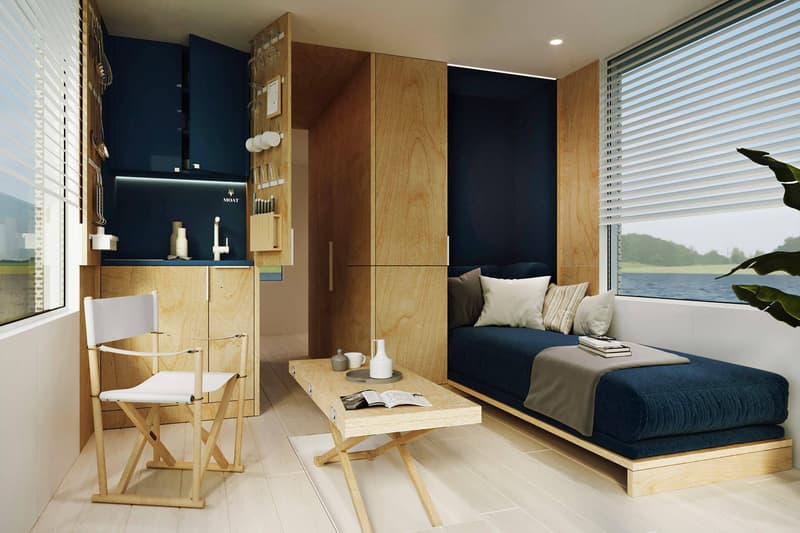 Houseboat MOAT Floating Hotel Room foto 8