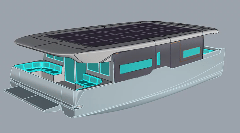 Maison Marine Smart 40 Houseboat foto 5