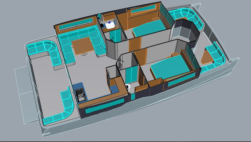 Maison Marine Smart 40 Houseboat foto 6