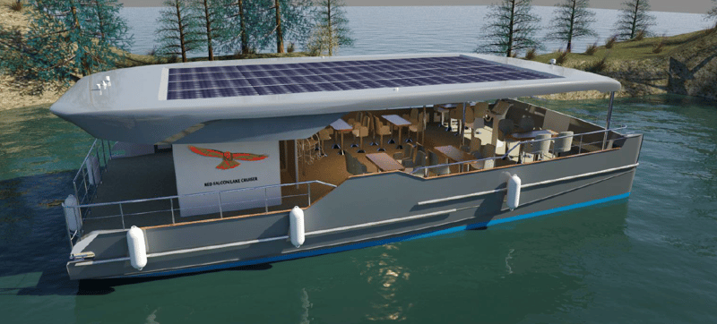 Maison Marine Red Falcon Lake Cruiser 40 Houseboat foto 1